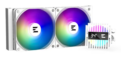 Zalman ALPHA2 A24 WHITE computer cooling system Processor All-in-one liquid cooler 12 cm - Image 2