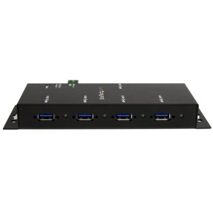 StarTech.com 4-Port Industrial USB 3.0 Hub with ESD Protection~4-Port USB 3.0 Hub - 5Gbps - Metal Industrial USB-A Hub - Wall or - Image 4