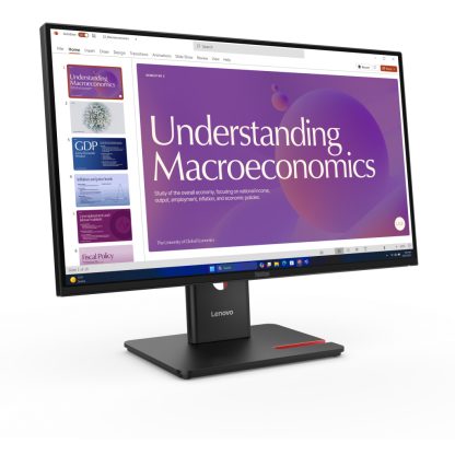 Lenovo ThinkVision T24D-40 LED display 60.5 cm (23.8") 1920 x 1080 pixels Full HD LCD Black - Image 4