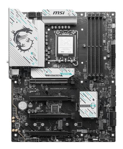 MSI B860 GAMING PLUS WIFI motherboard Intel B860 LGA 1851 (Socket V1) ATX - Image 2