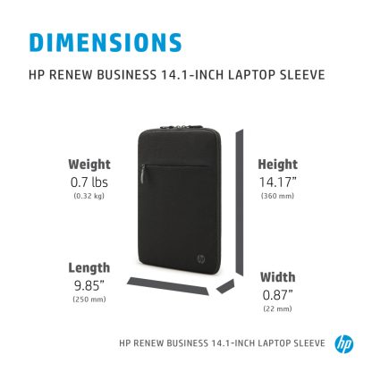 HP Renew Business 14.1-inch Laptop Sleeve - Image 13