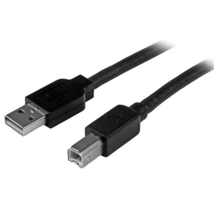 StarTech.com 15m / 50 ft Active USB 2.0 A to B Cable - M/M - Image 3