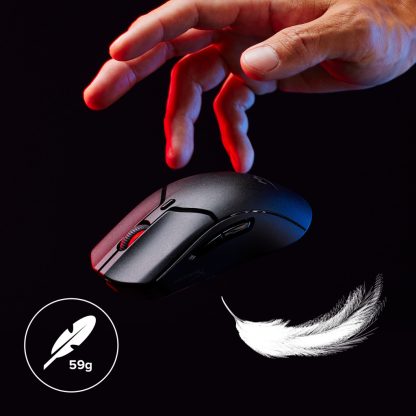 HP HYPERX PULSEFIRE HASTE 2 MINI WIRELESS GAMING MOUSE BLACK - Image 5