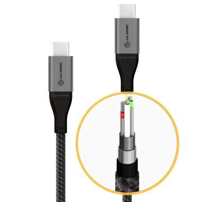 ALOGIC ULCC2030-SGR USB cable USB 2.0 0.3 m USB C Grey - Image 5