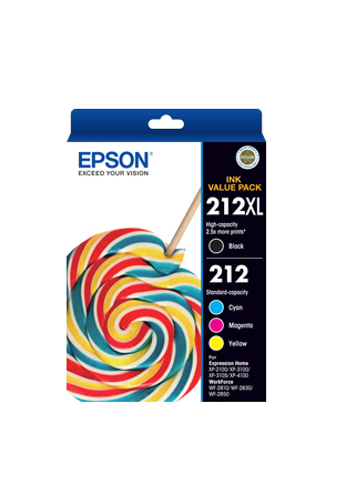 Epson 212XL ink cartridge 4 pc(s) Original High (XL) Yield Black, Cyan, Magenta, Yellow