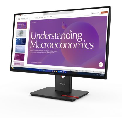 Lenovo ThinkVision T24D-40 LED display 60.5 cm (23.8") 1920 x 1080 pixels Full HD LCD Black - Image 2