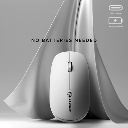ALOGIC AMBT4KWH mouse Travel Ambidextrous RF Wireless + Bluetooth - Image 2