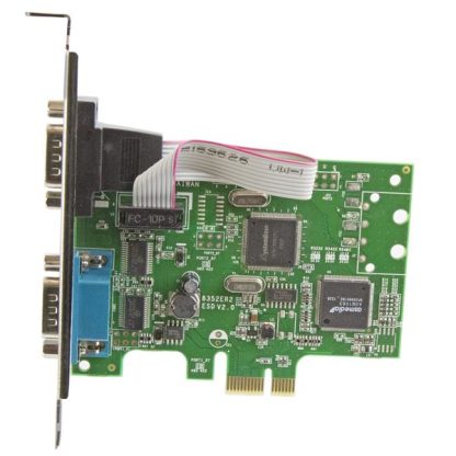 StarTech.com 2-Port PCI Express Serial Card with 16C1050 UART - RS232 - Image 3
