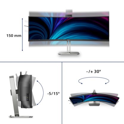 Philips 5000 series 49B2U5900CH/00 LED display 124 cm (48.8") 5120 x 1440 pixels Dual QHD LCD Black - Image 20
