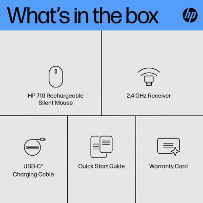 HP 710 Rechargeable Silent Mouse - Image 12