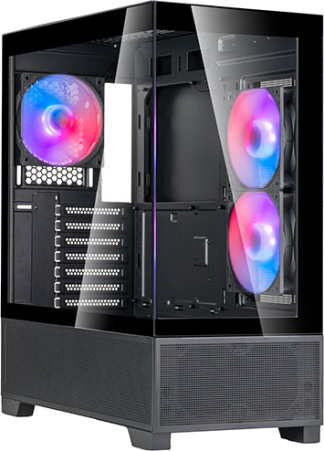 SilverStone LD05 ATX Black Mid Tower Case