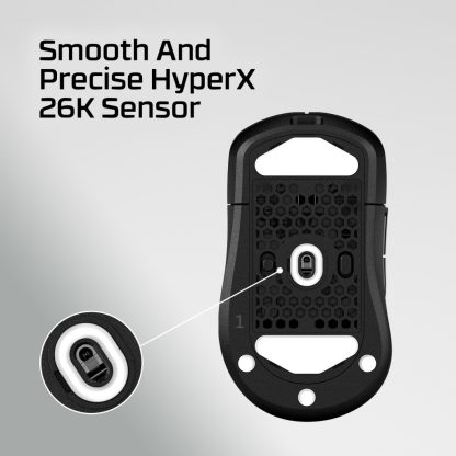 HyperX Pulsefire Saga Pro Wireless Gaming Mouse (Black) - Image 8