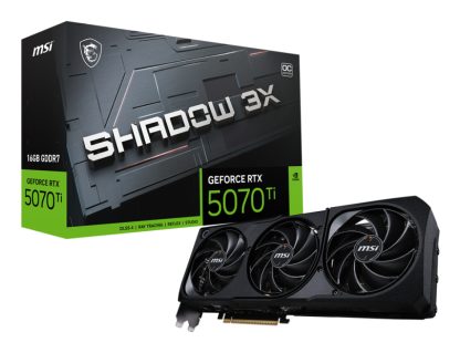 MSI GeForce RTX 5070 Ti 16G SHADOW 3X OC NVIDIA 16 GB GDDR7 - Image 2