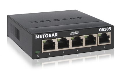 NETGEAR GS305 Unmanaged L2 Gigabit Ethernet (10/100/1000) Black - Image 6