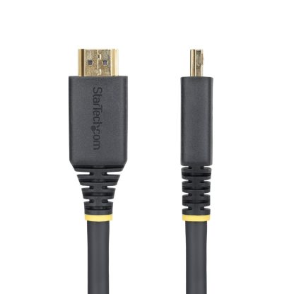 StarTech.com 15ft (4.5m) High Speed HDMI Cable with Gripping Connectors, 4K 60Hz/1440p 144Hz, HDR10/HDCP 2.2/ARC, 18Gbps, UHD H - Image 6