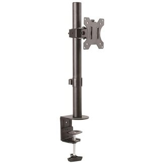 StarTech.com Single Monitor Desk Mount - Single Screen Heavy Duty Pole Mount for up to 8kg VESA Compatible Displays - Ergonomic