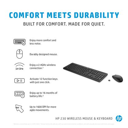 HP 230 Wireless Mouse and Keyboard Combo - Image 12