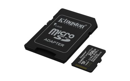 Kingston Technology 256GB microSDXC Canvas Select Plus Gen3 150MB/s A1 Card + Adapter - Image 2