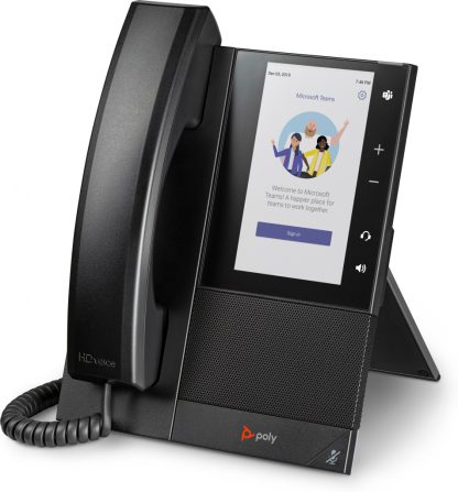 Poly CCX 505 Business Media Phone for Microsoft Teams and PoE-enabled - Image 3