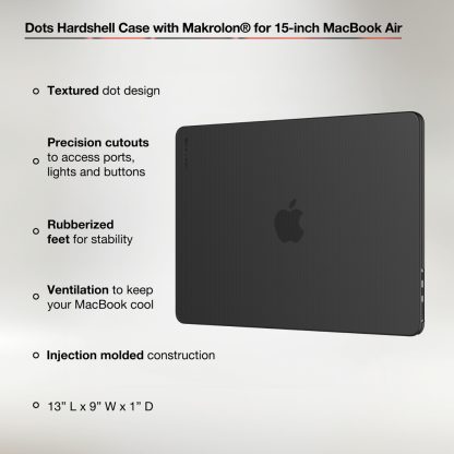 Incase Dots Hardshell Case with Makrolon® for 15-inch MacBook Air (M2-M4, 2023-2025) - Image 3