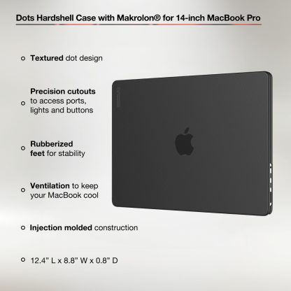 Incase Dots Hardshell Case with Makrolon® for 14-inch MacBook Pro (M1-M4, 2021-2024) - Image 3