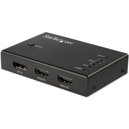 StarTech.com 4-Port HDMI Video Switch - 3x HDMI and 1x DisplayPort - 4K 60Hz - Image 2