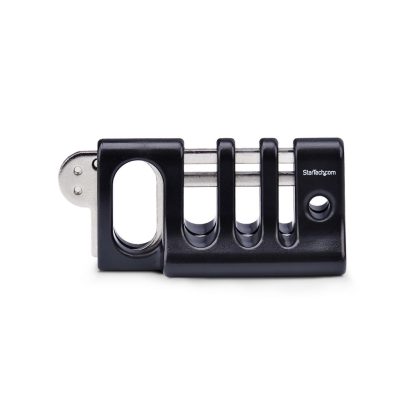StarTech.com Peripheral Cable Anchor Lock, Secure Keyboard/Mouse, Cable Lock For Shared Office/Public Computers, Cable Trap Com - Image 3