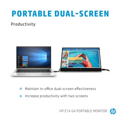 HP E-Series E14 G4 Portable Monitor - Image 8