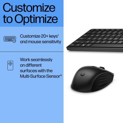 HP 655 Wireless Keyboard and Mouse Combo - Image 8
