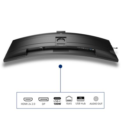 Philips 49B2U6903CH/00 computer monitor 124.5 cm (49") 5120 x 1440 pixels Dual QHD LCD Grey - Image 9