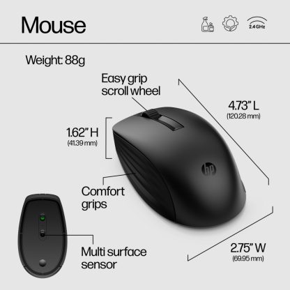 HP 650 Wireless Keyboard and Mouse Combo - Image 8