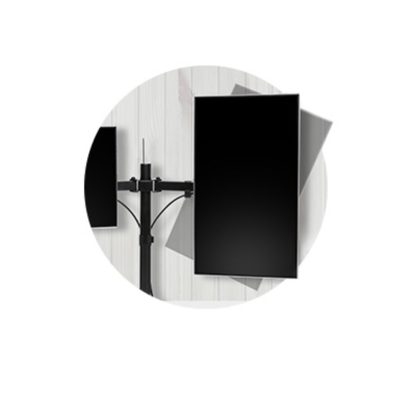 Kensington SmartFit® Ergo Dual Extended Monitor Arm - Image 7