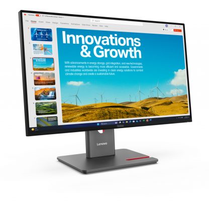 Lenovo ThinkVision P24QD-40 computer monitor 60.5 cm (23.8") 2560 x 1440 pixels Quad HD LCD Black - Image 3