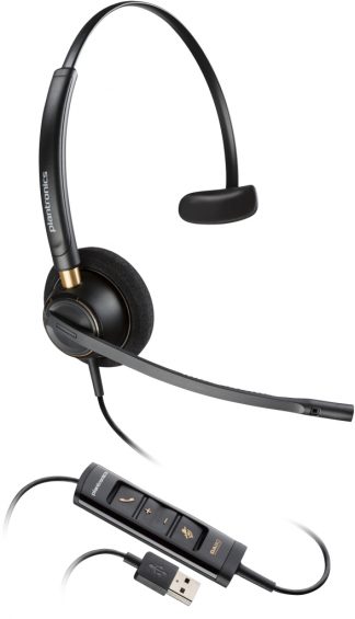 Poly EncorePro 515 Microsoft Teams Certified Monoaural with USB-A Headset