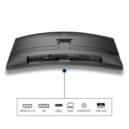 Philips 34B2U5600C/75 computer monitor 86.4 cm (34") 3440 x 1440 pixels Dual QHD LCD Grey - Image 11