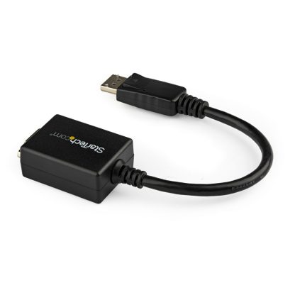 StarTech.com DisplayPort to VGA Adapter - Active DP to VGA Converter - 1080p Video - DisplayPort Certified - DP/DP++ Source to - Image 2