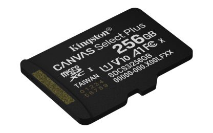 Kingston Technology 256GB microSDXC Canvas Select Plus Gen3 150MB/s A1 Card + Adapter - Image 4