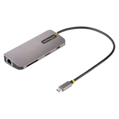StarTech.com USB C Multiport Adapter 4K 60Hz HDMI Video, 3 Pt 5Gbps USB-A Hub, 100W USB Power Delivery Pass-Through/GbE/SD/Micr - Image 8