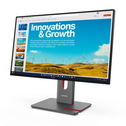 Lenovo ThinkVision P24QD-40 computer monitor 60.5 cm (23.8") 2560 x 1440 pixels Quad HD LCD Black - Image 11