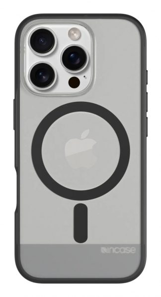 Incase INPH190402-BLK mobile phone case 16 cm (6.3") Cover Black, Translucent