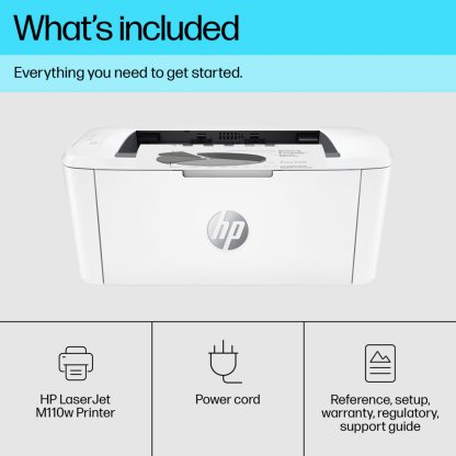 HP LaserJet M110w Wireless Black and white Printer - Image 11