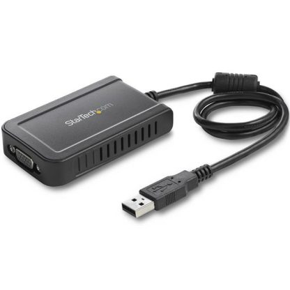 StarTech.com USB 2.0 to VGA Adapter, USB to VGA Monitor Converter for Windows, 1080p (no support for macOS/ChromeOS/Linux) - TA