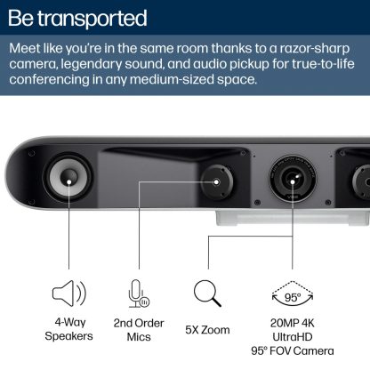 Poly Studio V52 USB Video Bar - Image 14
