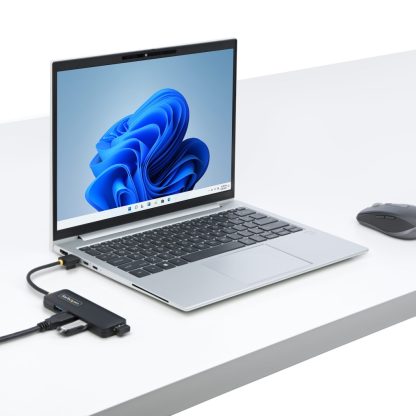 StarTech.com 4-Port USB-A Hub, 5Gbps, Bus Powered, Small Travel Mini USB Hub, Multi-Port USB 3.0 Splitter, Portable USB Hub, Ov - Image 8