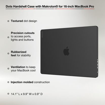 Incase Dots Hardshell Case with Makrolon® for 16-inch MacBook Pro (M1-M4, 2021-2024) - Image 6