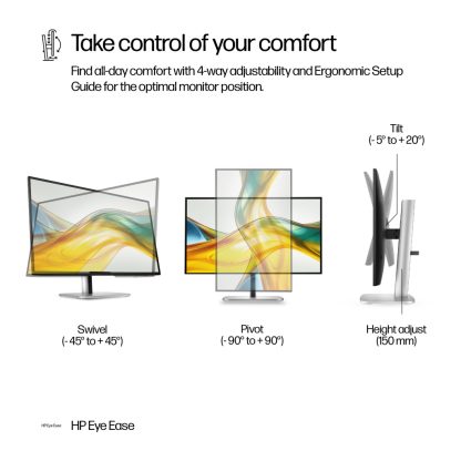 HP Series 5 Pro 27 inch QHD Monitor - 527pq - Image 9