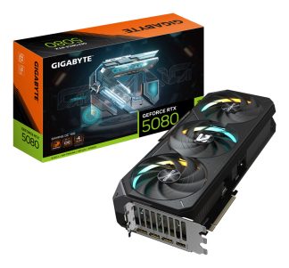 GIGABYTE GeForce RTX 5080 GAMING OC 16G Graphics Card - 16GB GDDR7, 256bit, PCI-E 5.0, 2730MHz Core Clock, 3 x DisplayPort, 1 x