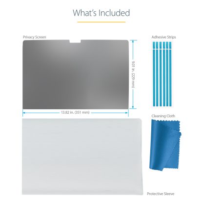 StarTech.com 16-inch MacBook Pro 21/23 Laptop Privacy Screen, Anti-Glare Privacy Filter with 51% Blue Light Reduction, Monitor - Image 13