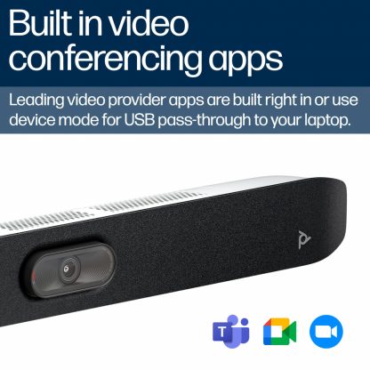 Poly Studio X32 All-In-One Video Bar No Power Supply - Image 7