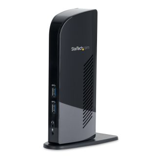 StarTech.com Dual Monitor USB 3.0 Docking Station with HDMI - DVI - 6 x USB Ports~Dual Monitor USB 3.0 Laptop Docking Station w